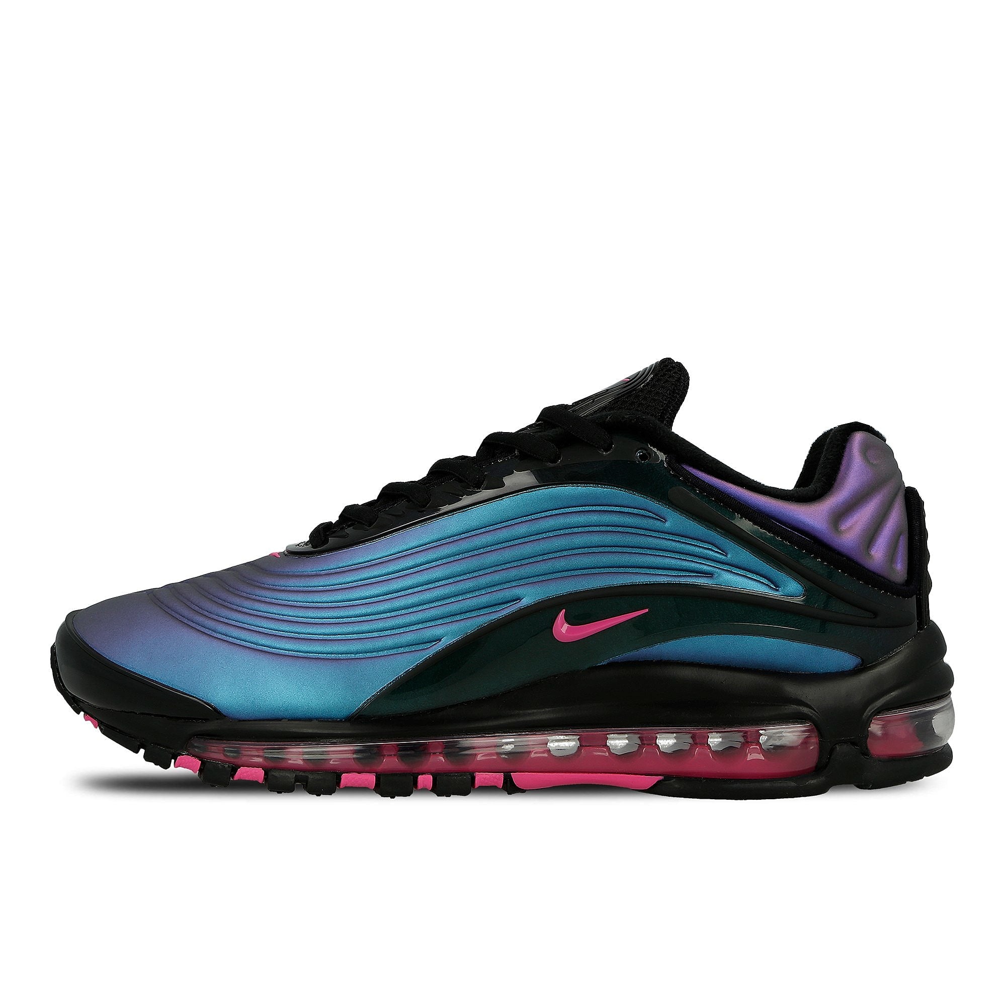 Nike air max deluxe Black-Laser Fuchsia Sneakers AJ7831 004 | Overkill