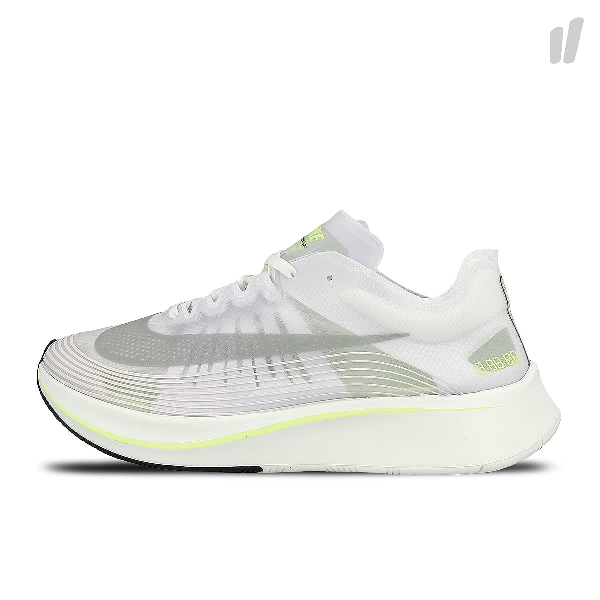 Nike zoom fly sp White-Volt Glow - Summit White Sneakers AJ9282 107 | Overkill