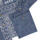 Li-Ning Washed Denim Jacket Hometown Blue / Blue Background / White Flower Jackets Detailfoto | Overkill