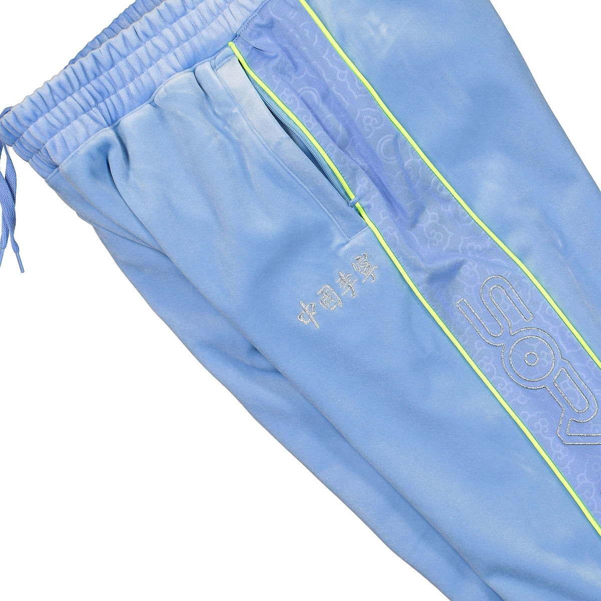 Li-Ning Track Pants Blue Sweat & Track Pants Close-up | Overkill
