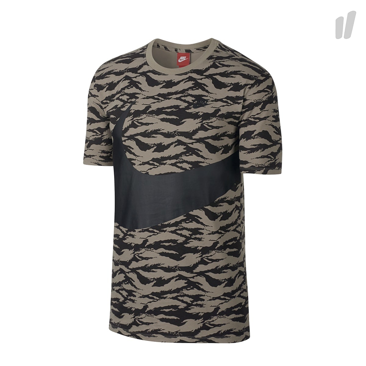 Nike Sportswear Tee Khaki / Black / Black T-Shirts AO0861 235 | Overkill
