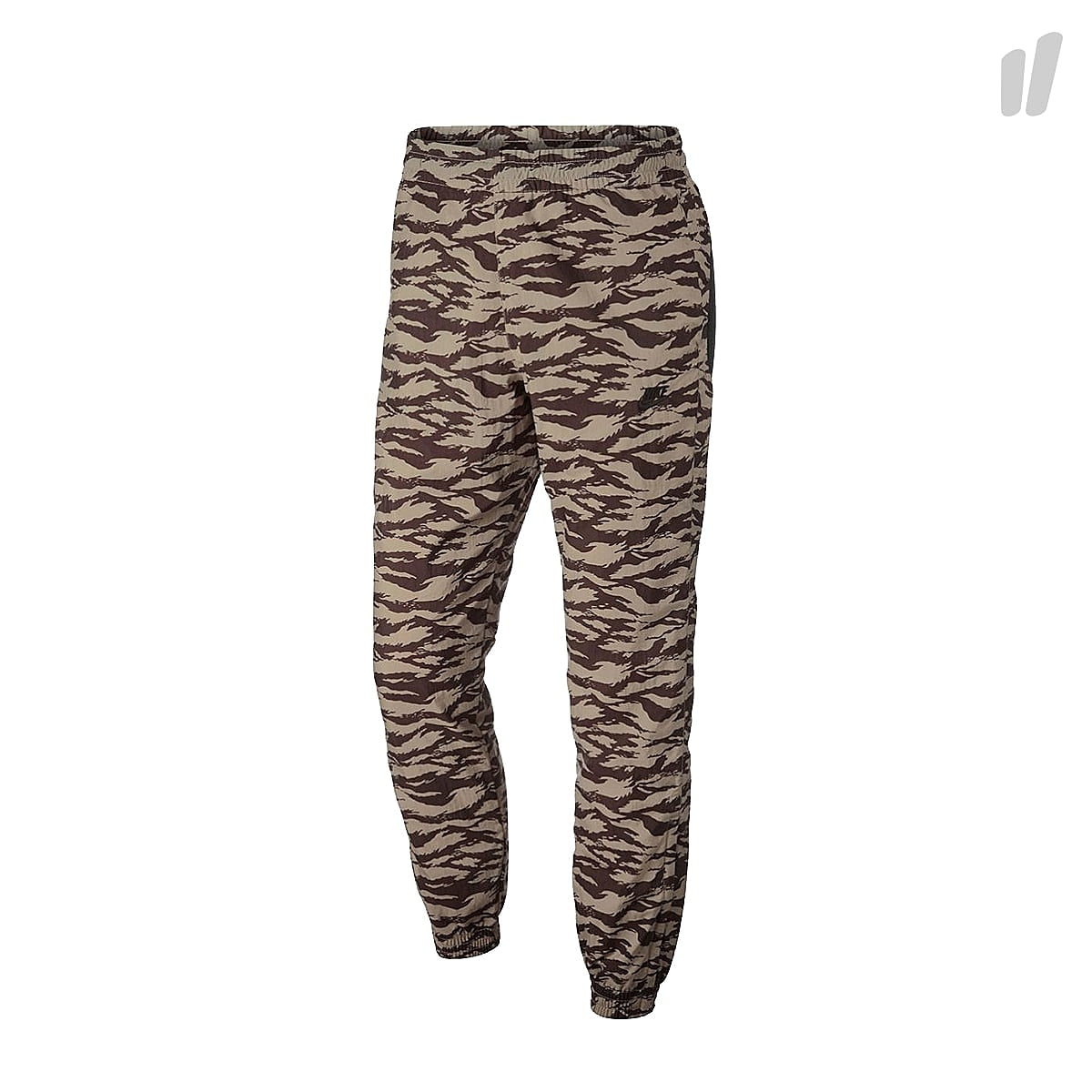 Nike Printed Swoosh Woven Pant Khaki / Black / Black Sweat & Track Pants AO0863 235 | Overkill