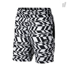 Nike AOP Swoosh Short White / Black / Black Shorts AO1116 100 | Overkill