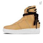 Nike wmns air force 1 rebel xx Praline-Black - Summit White - Black High Top Sneakers AO1525 200 | Overkill