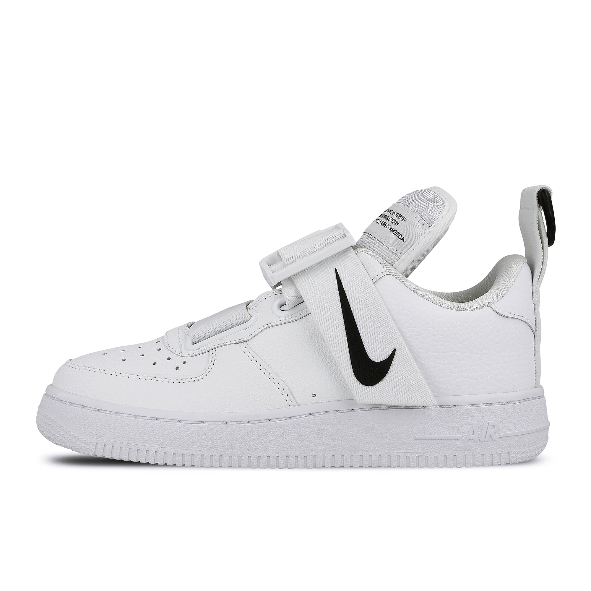 Nike air force 1 utility White / White - Black Low Top Sneakers AO1531 101 | Overkill