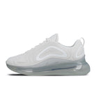 Nike air max 720 White-White - Metallic Platinum Low Top Sneakers AO2924 100 | Overkill