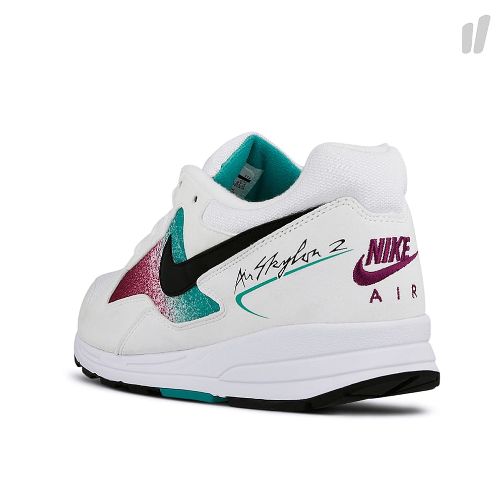 Nike wmns air skylon ii White-Black - Clear Emerald Sneakers  Material | Overkill
