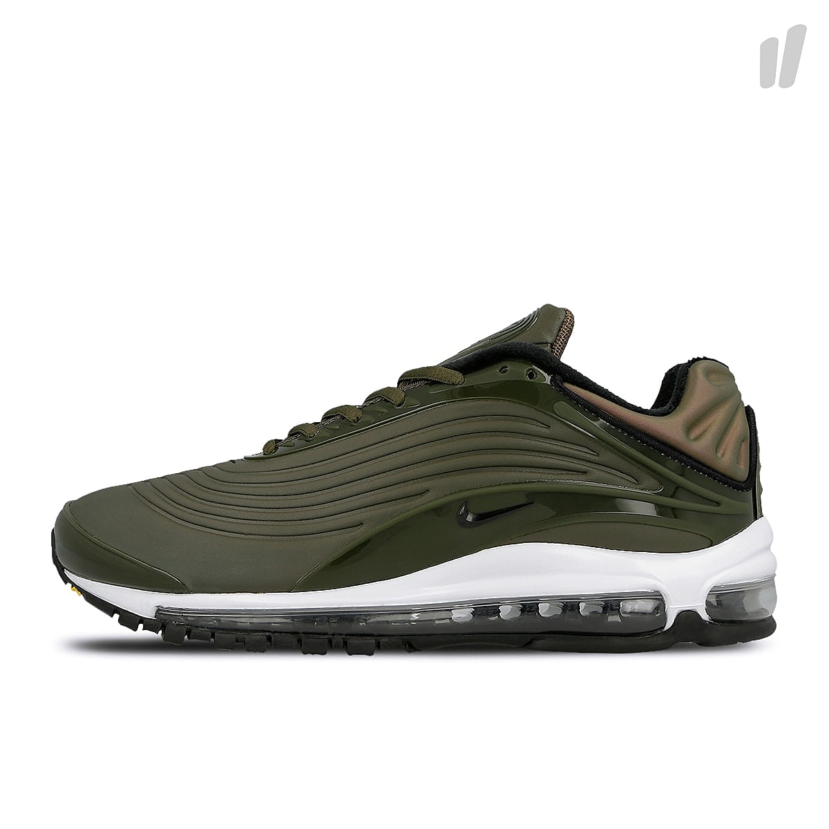 Nike air max deluxe se Cargo Khaki-Black - Amarillo - White Sneakers AO8284 300 | Overkill