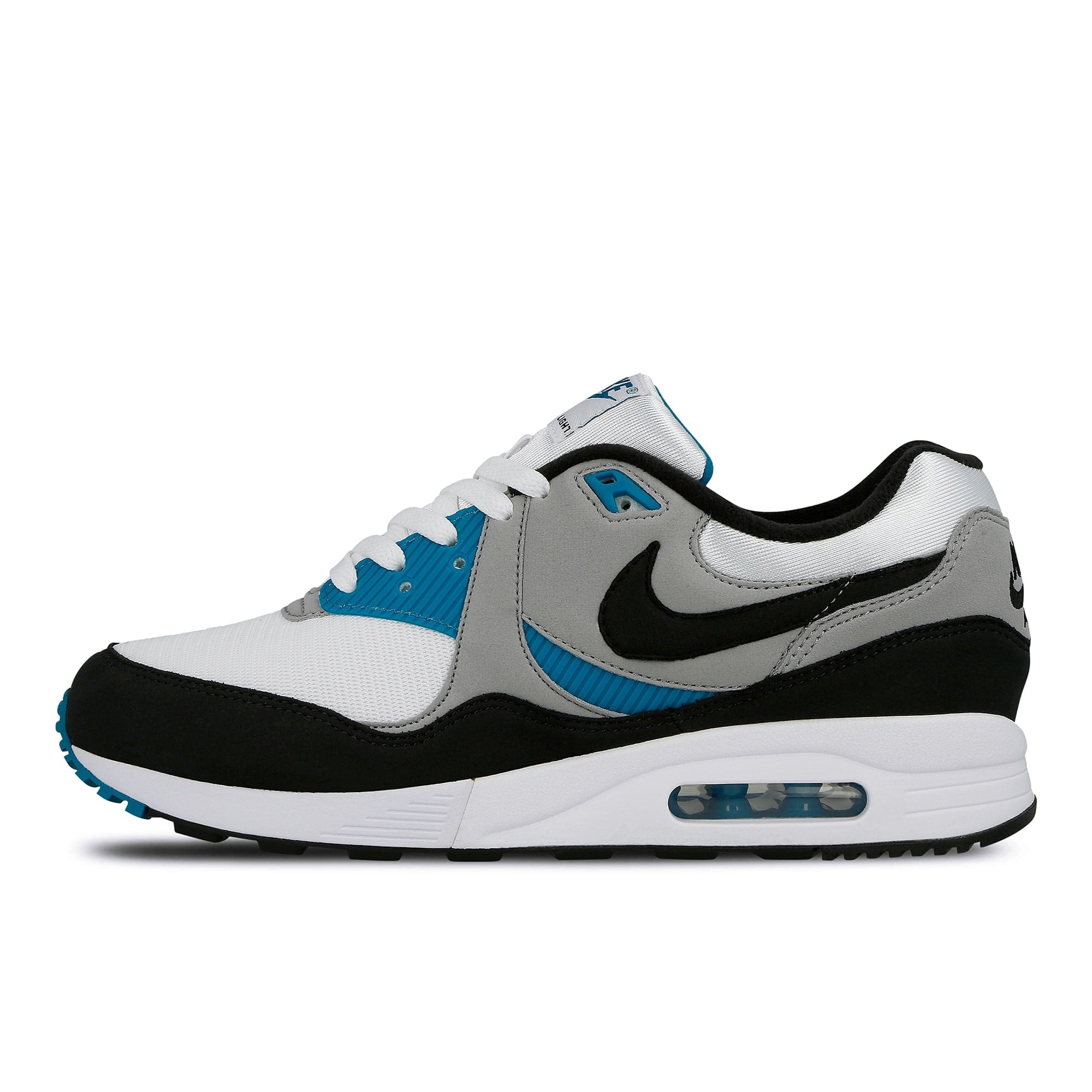 Nike air max light White-Black - Wolf Grey - Spirit Teal Sneakers AO8285 103 | Overkill