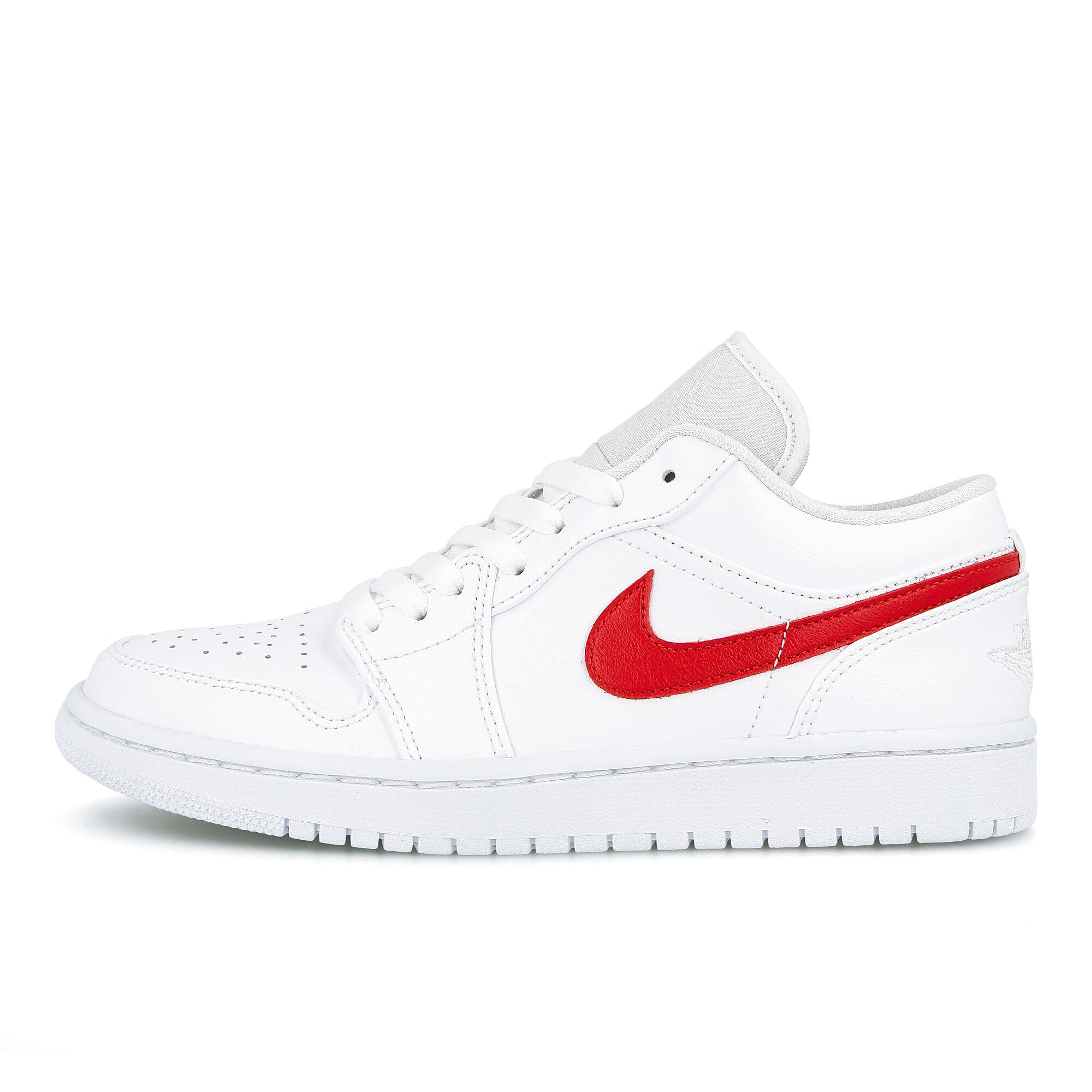 Jordan Wmns Air Jordan 1 Low White / University Red - White  AO9944 161 | Overkill