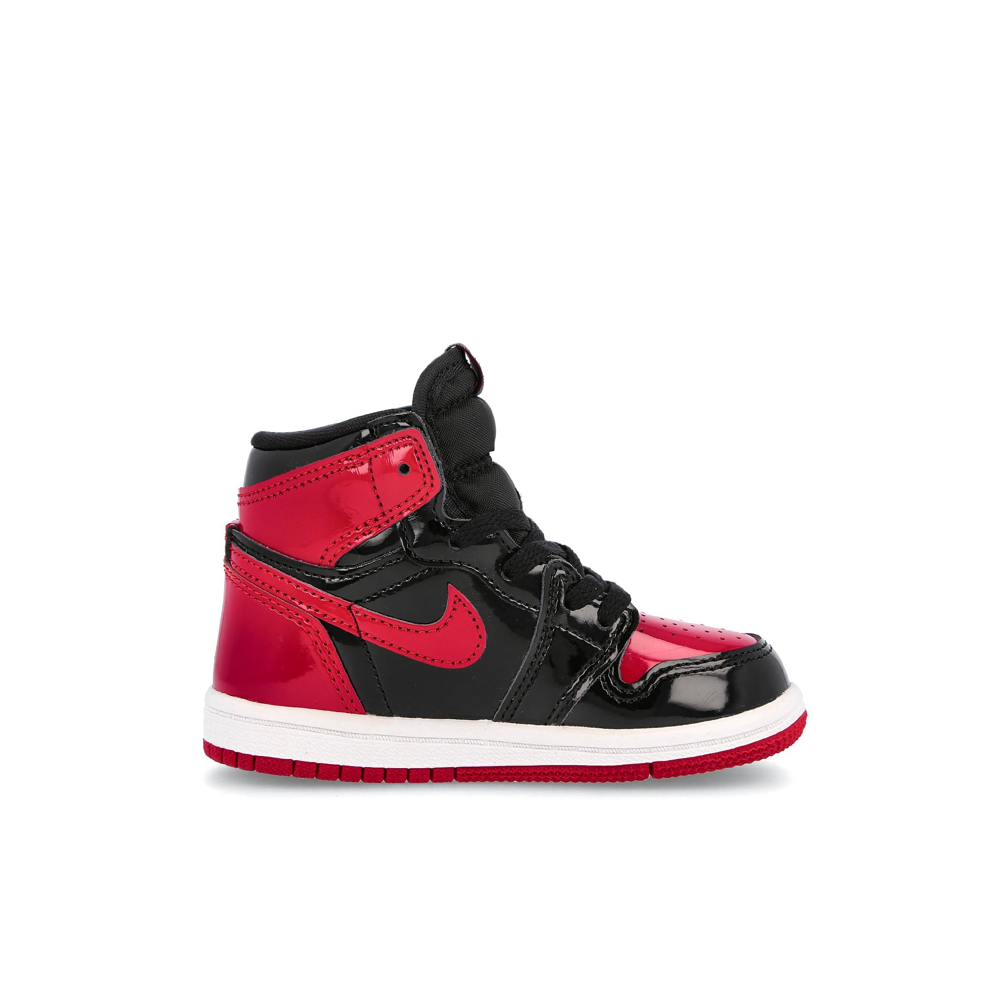 Jordan Air Jordan 1 Retro High OG TD Black / Varsity Red - White   Material | Overkill