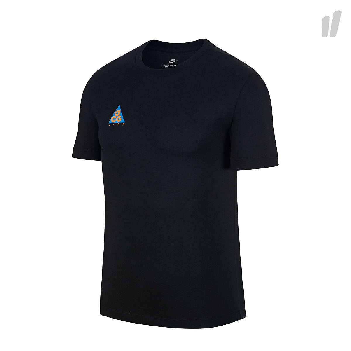 Nike Sportswear ACG Tee Black / Bright Mandarin T-Shirts AQ3951 010 | Overkill