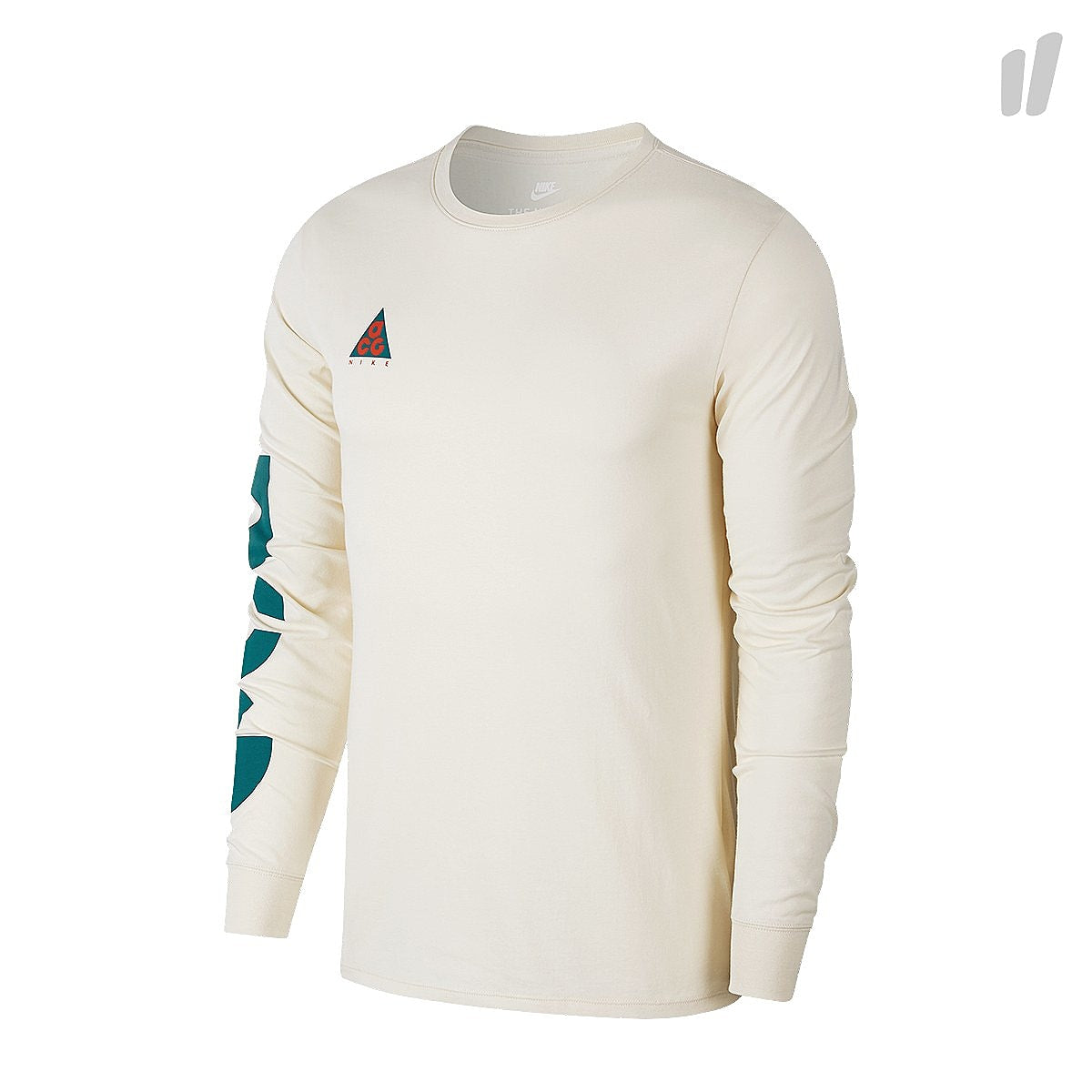 Nike ACG Longsleeve Tee Light Cream / Geode Teal Longsleeves AQ3953 258 | Overkill