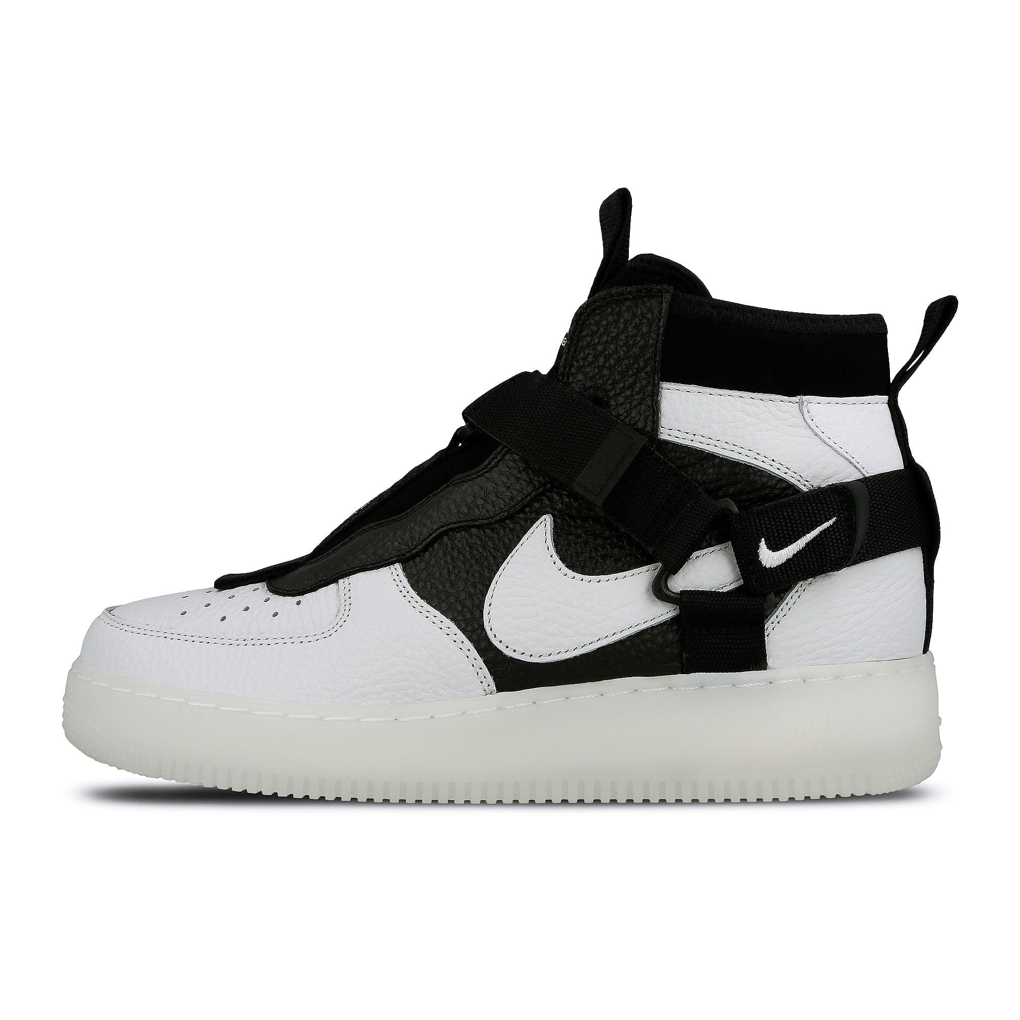 Nike air force 1 utility mid Off White-Black - White High Top Sneakers AQ9758 100 | Overkill