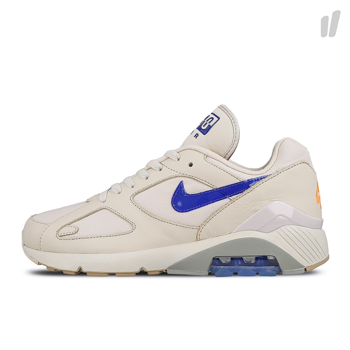 Nike air max 180 Desert Sand-Racer Blue - Total Orange Low Top Sneakers AQ9974 002 | Overkill