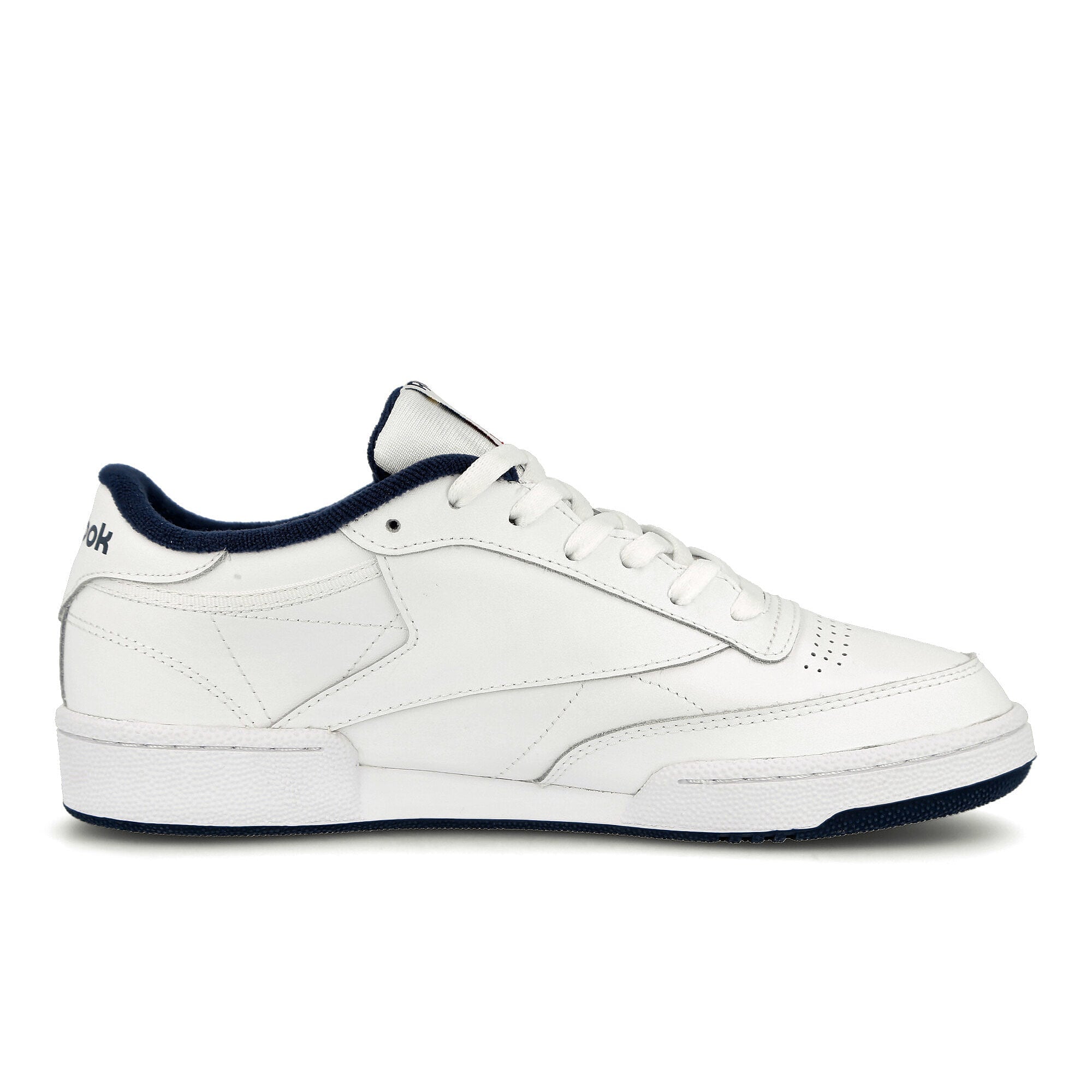 Reebok club c 85 White / Navy Low Top Sneakers  Silhouette | Overkill