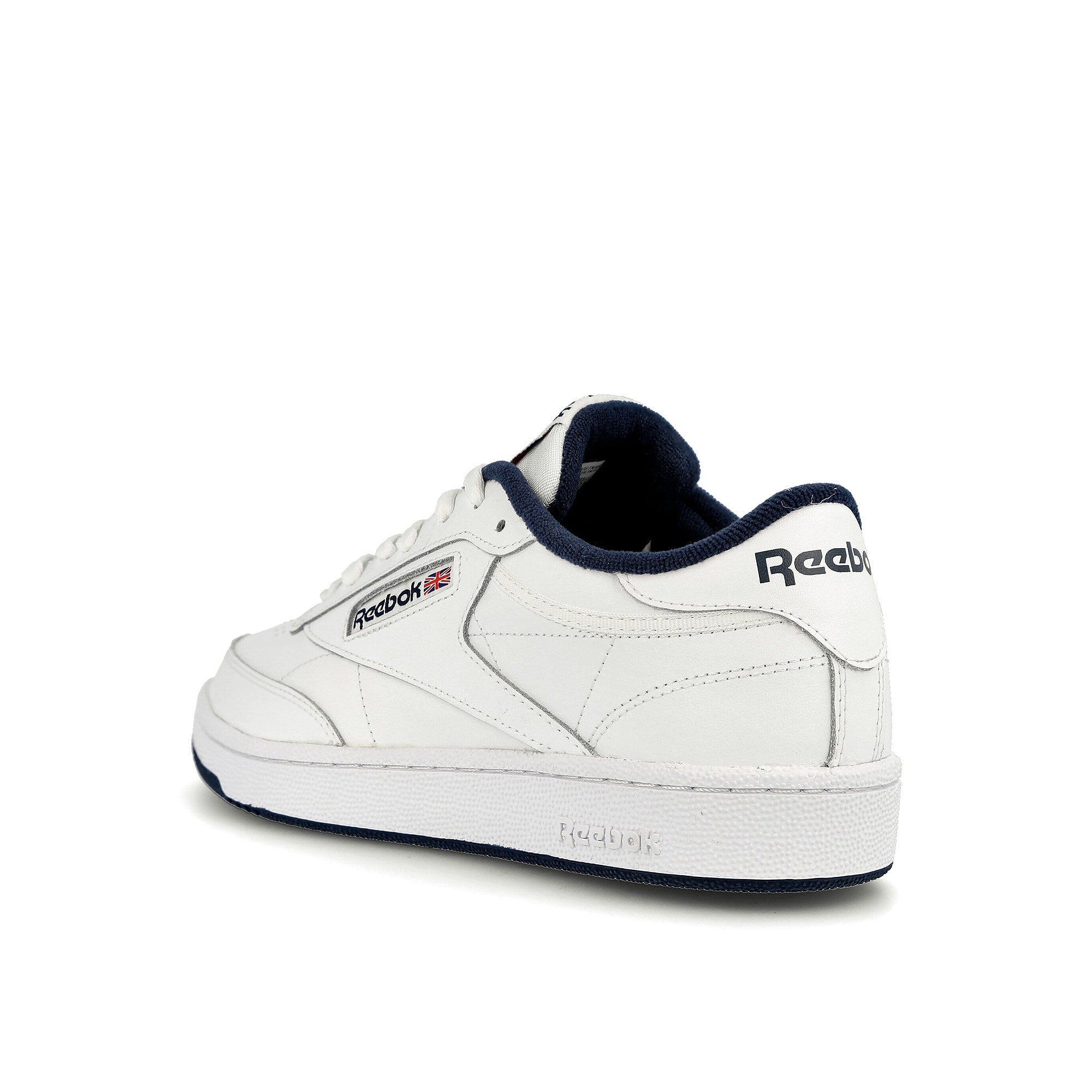 Reebok club c 85 White / Navy Low Top Sneakers  Material | Overkill