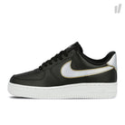 Nike wmns air force 1 `07 metallic Black-Metallic Platinum - Summit White Low Top Sneakers AR0642 002 | Overkill