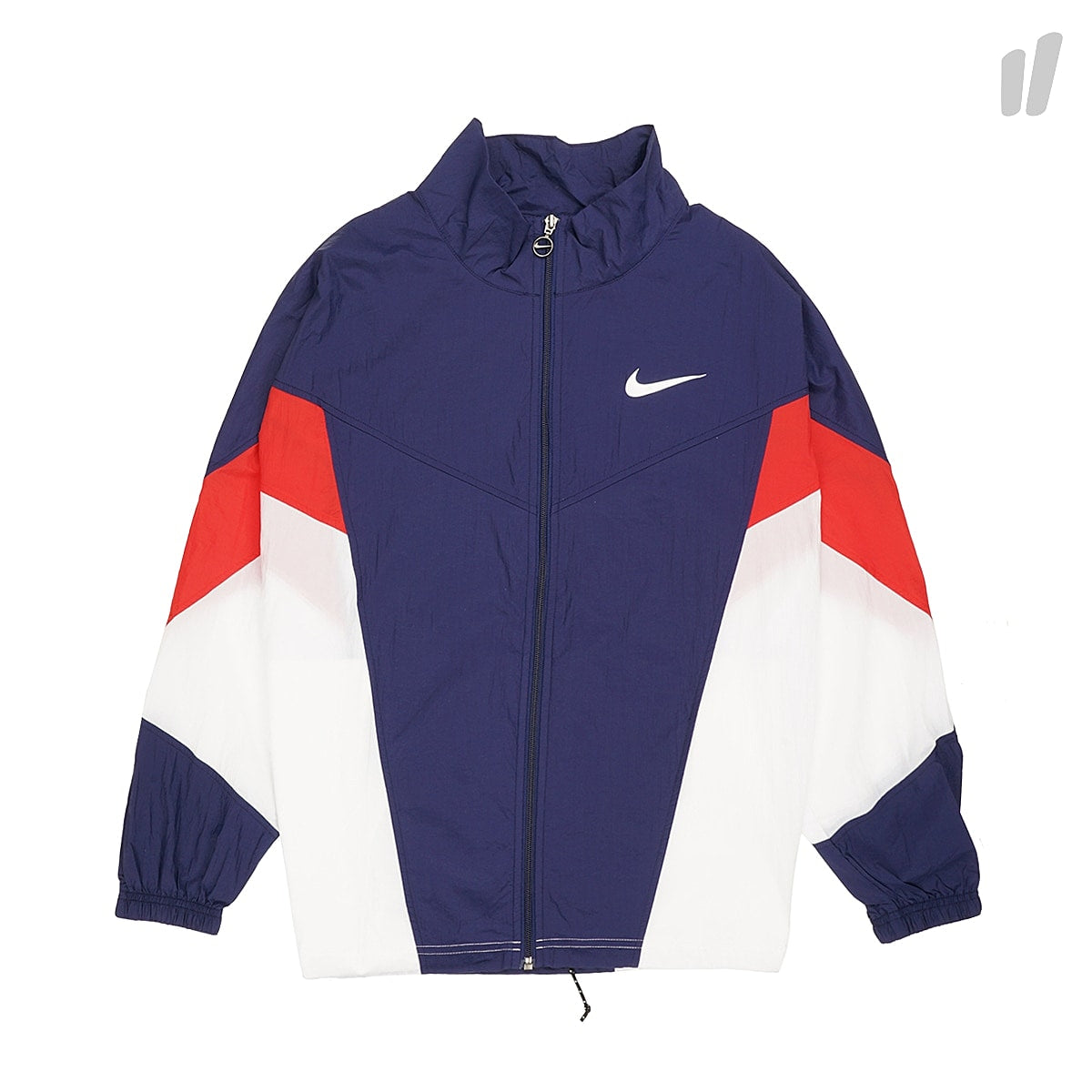 Nike Wmns Sportswear Windrunner Blue Void / University Red / White / White Windbreaker AR2847 493 | Overkill