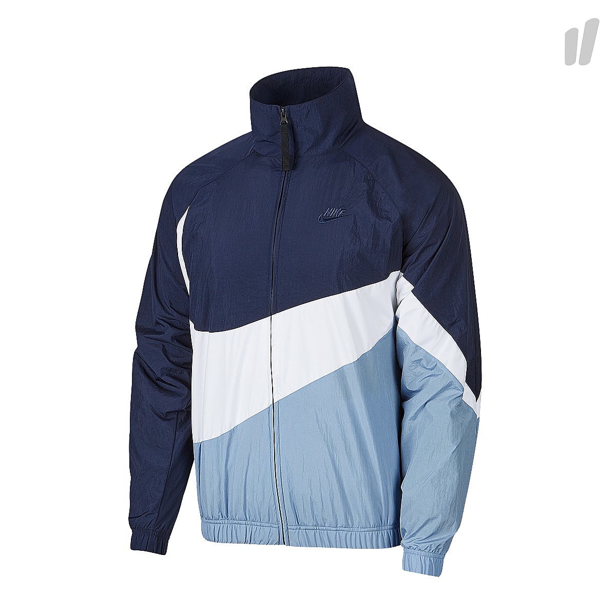 Nike Woven Swoosh Jacket Obsidian / Obsidian - BubblegWhite / Indigo Fog / Obsidian Jackets AR3132 451 | Overkill