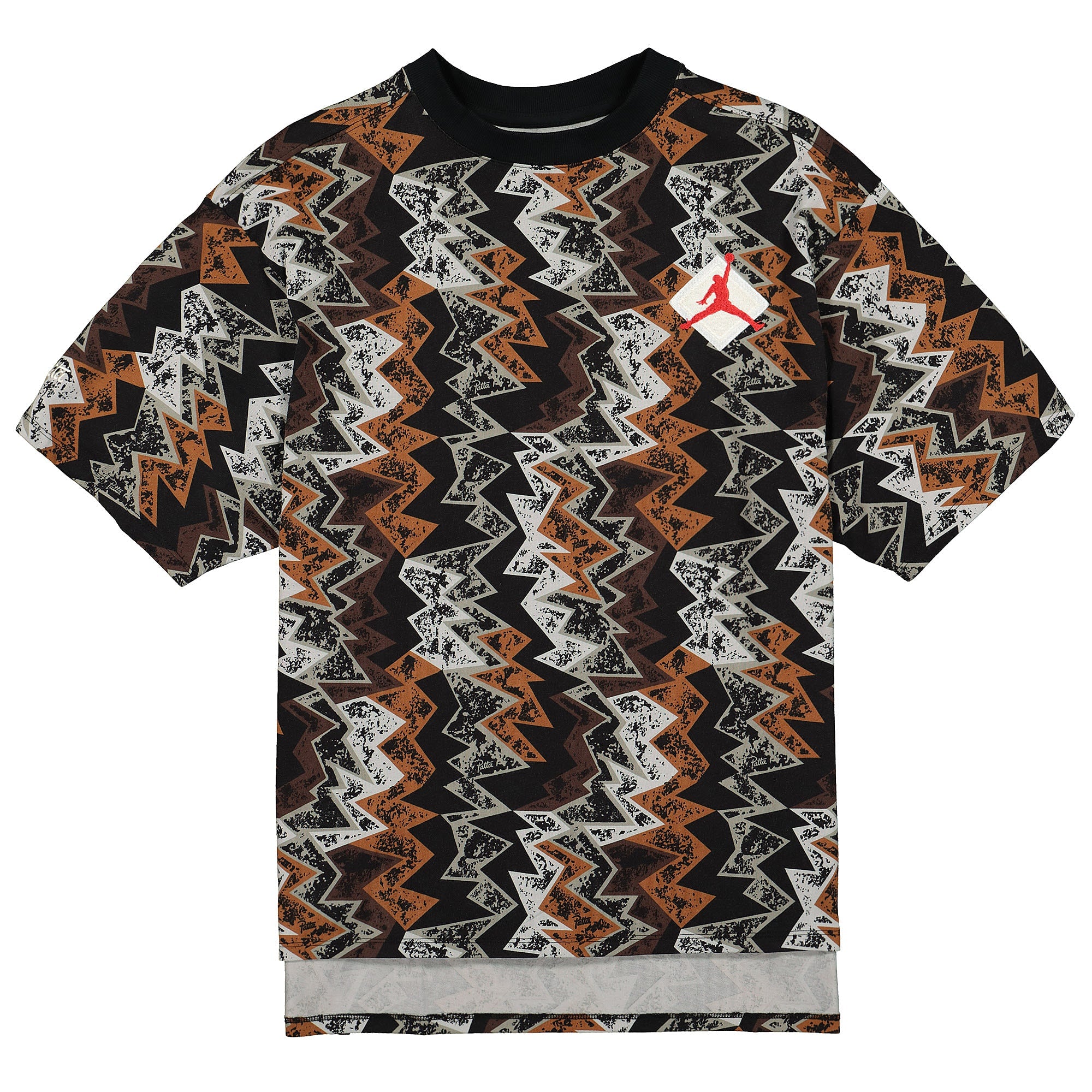 Jordan Patta x Air Jordan Jumpman S/S Tee Black / Bleach T-Shirts AR3885 010 | Overkill