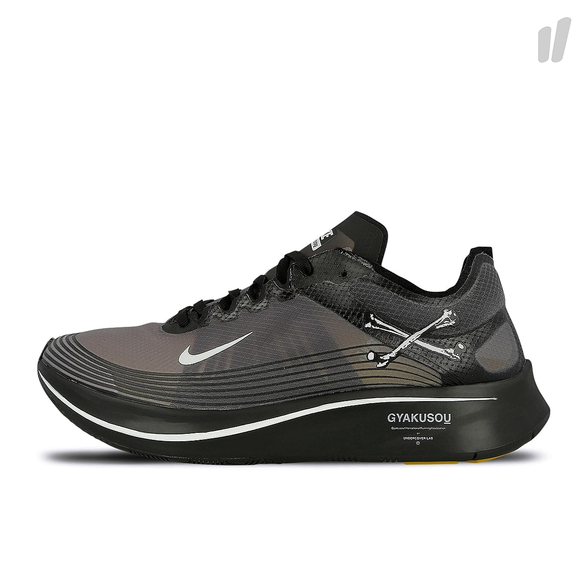 Nike Gyakusou x Nike Zoom Fly Black-Sail - Mineral Yellow - Black Sneakers AR4349 001 | Overkill