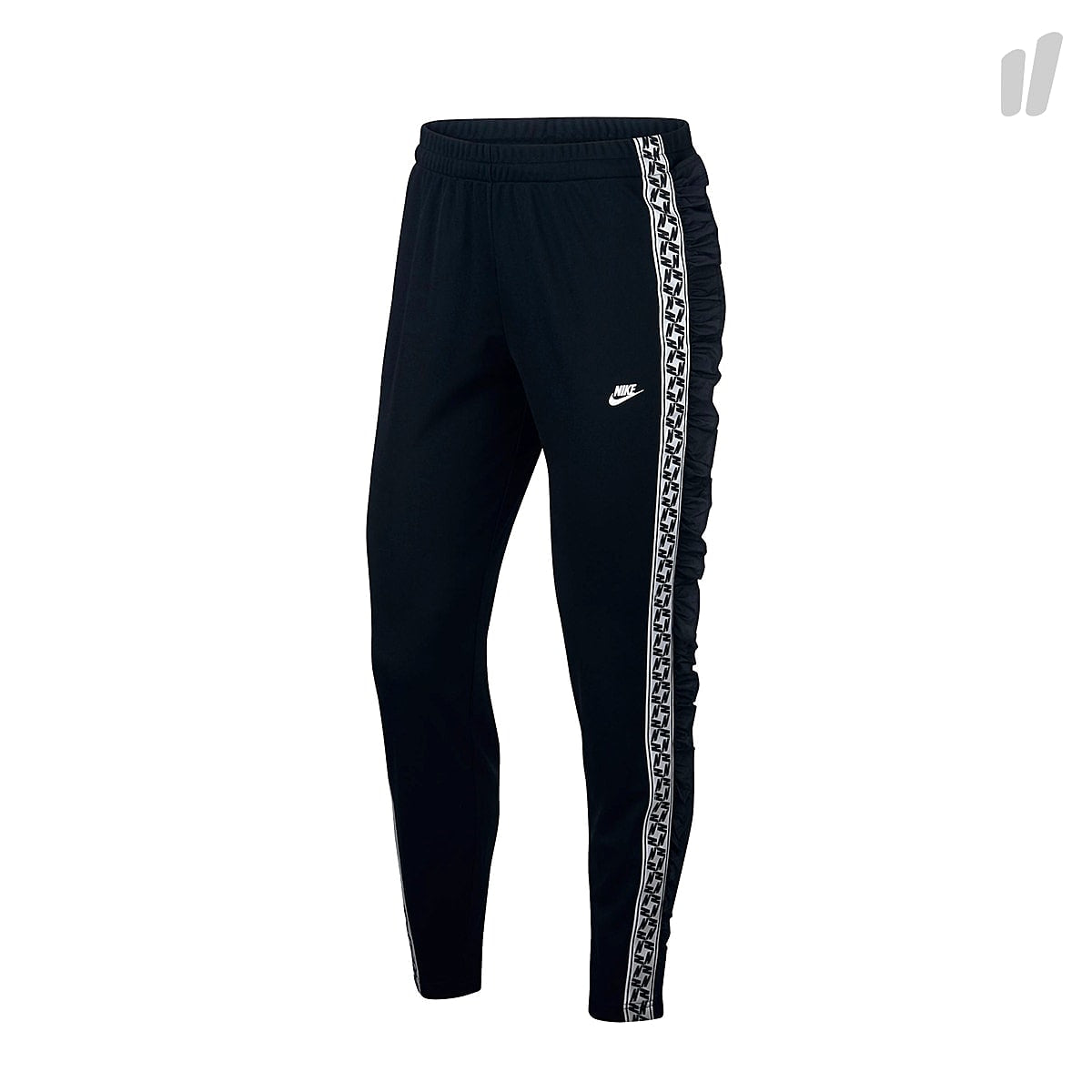 Nike Wmns Taped Pant Poly Black / White Sweat & Track Pants AR4938 010 | Overkill
