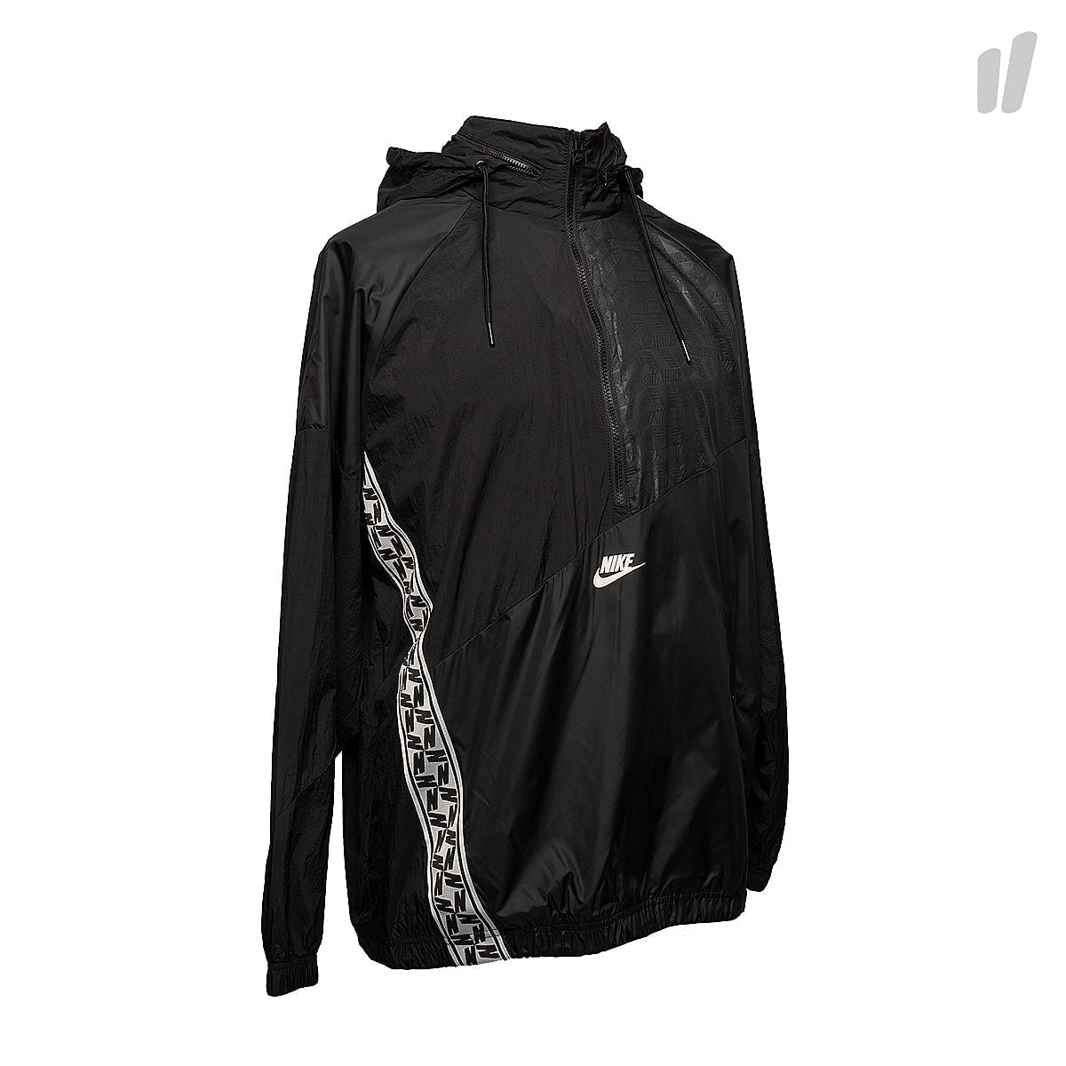 Nike Woven Packable Jacket Black / White Jackets AR4941 010 | Overkill