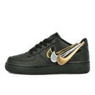 Nike air force 1 lv8 3 gs Black-Black - Black - White Low Top Sneakers AR7446 001 | Overkill
