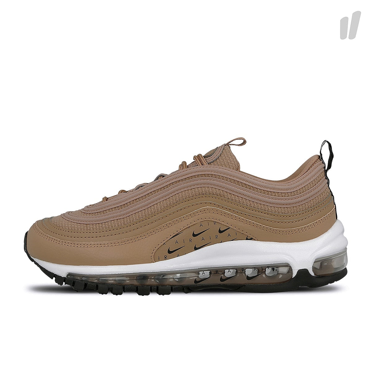 Nike wmns air max 97 lux Desert Dust-Desert Dust - Black - White Low Top Sneakers AR7621 200 | Overkill