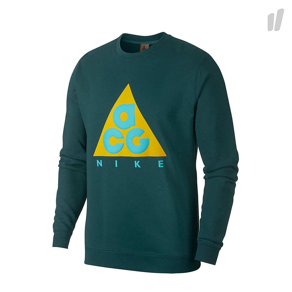 Nike Crew Fleece ACG Dark Atomic Teal / Dark Atomic Teal Sweatshirts AR8796 375 | Overkill