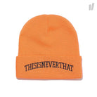 thisisneverthat ARC-Logo Beanie Orange Beanies TN17FAC014OR | Overkill