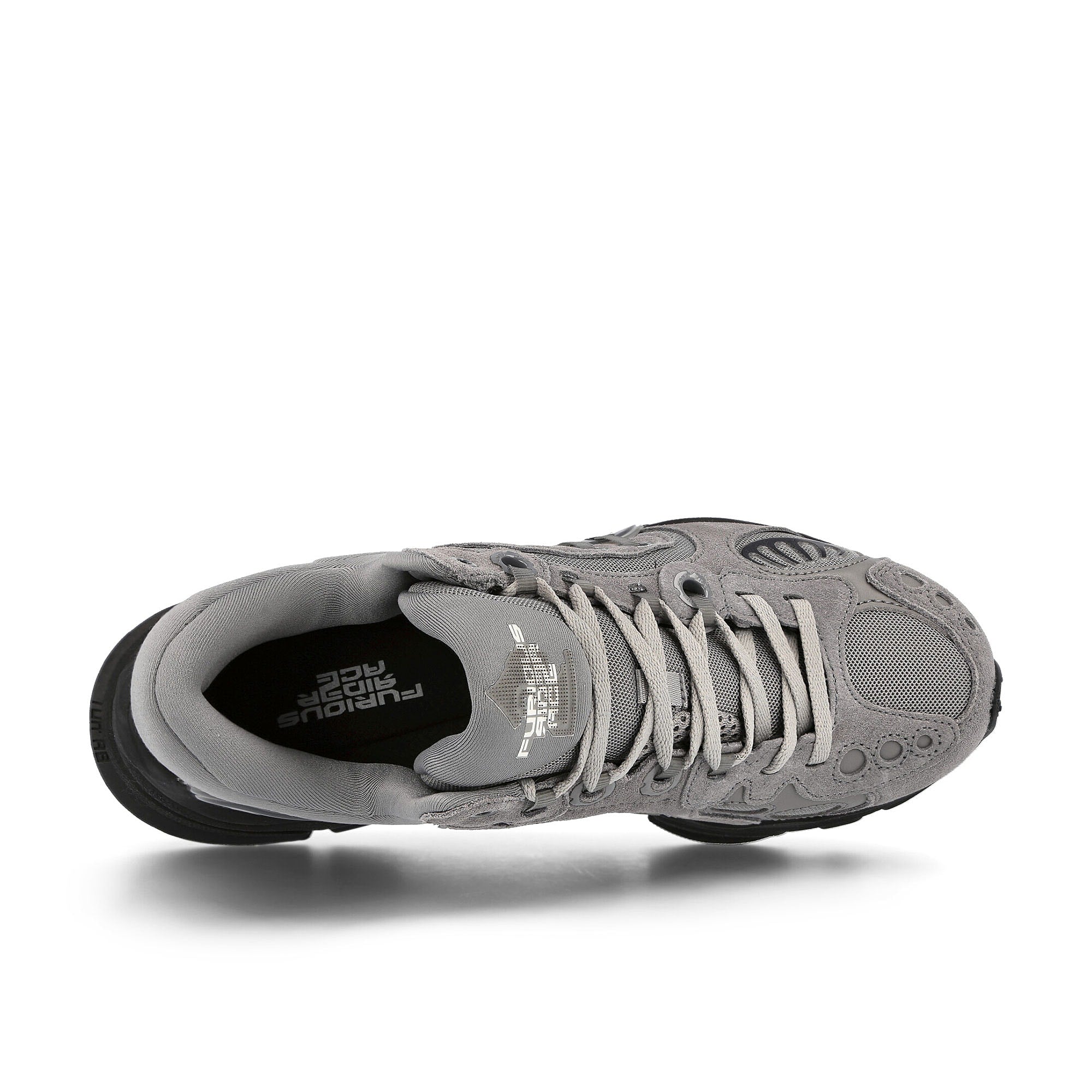 Li-Ning Sorayama x Li-Ning Furious Rider Ace 2 Grey Sneakers  Detailfoto | Overkill