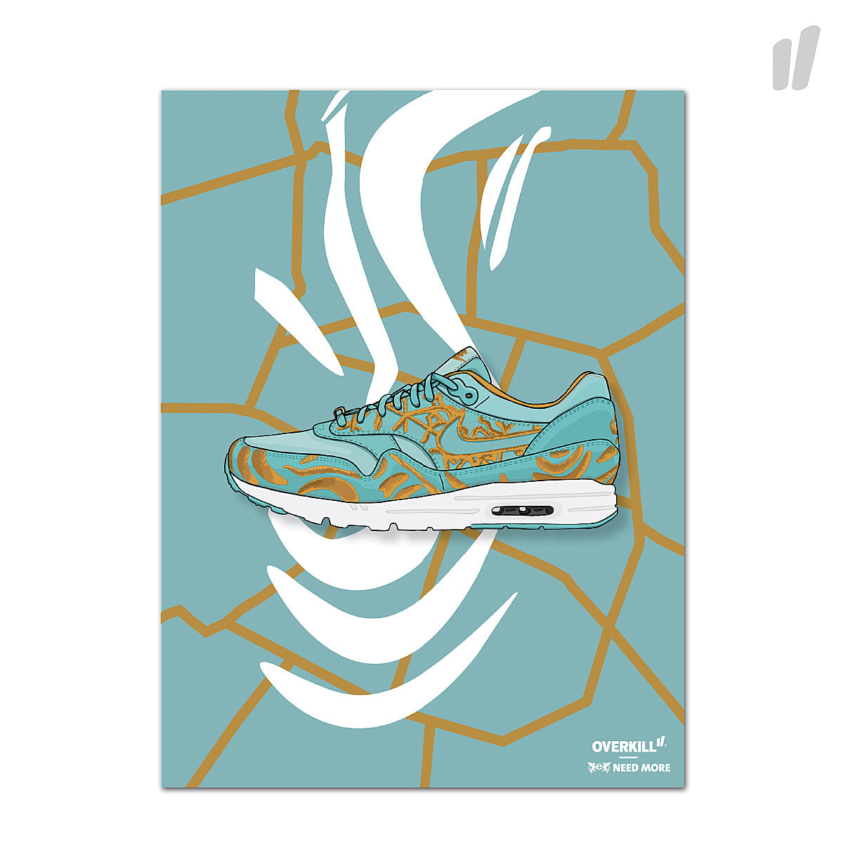Need More Overkill x Need More Art Print Paris Other Prints Paris | Overkill