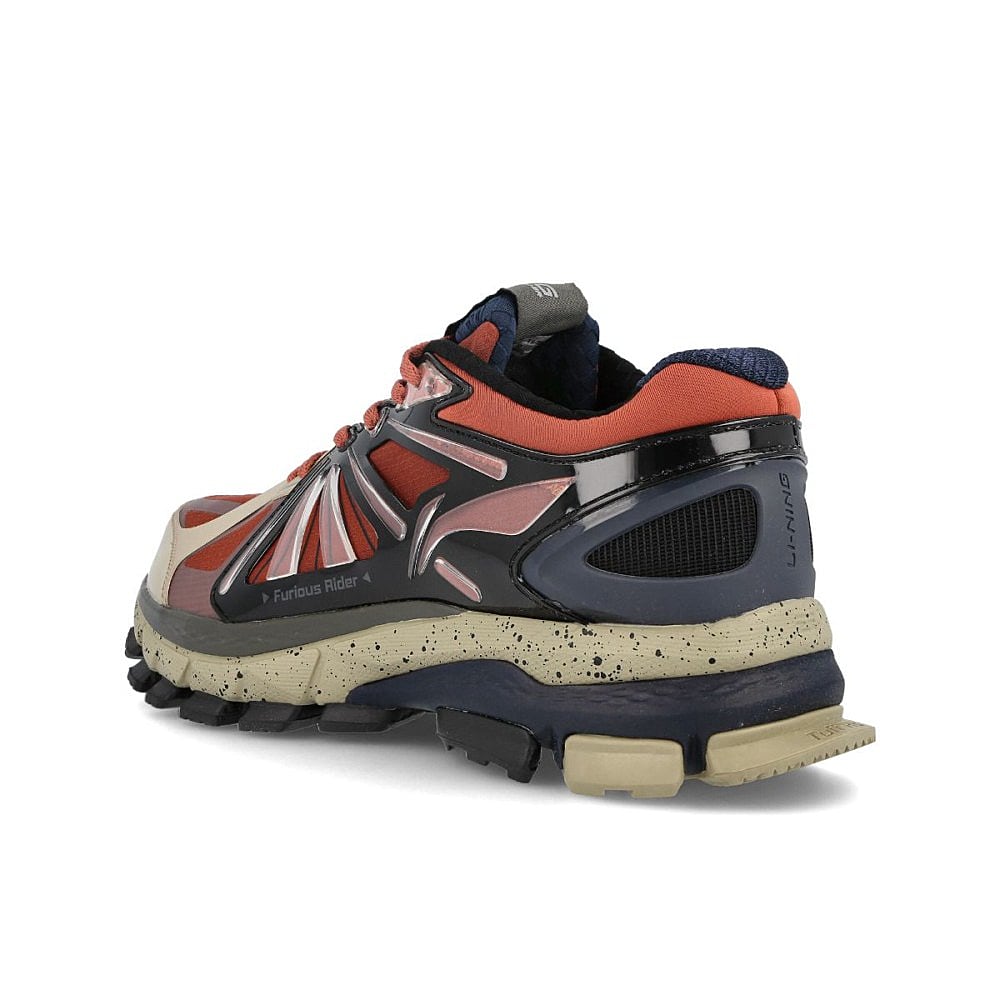 Li-Ning furious rider ace element Russet / Plain Khaki / Standard Black  Close-up | Overkill
