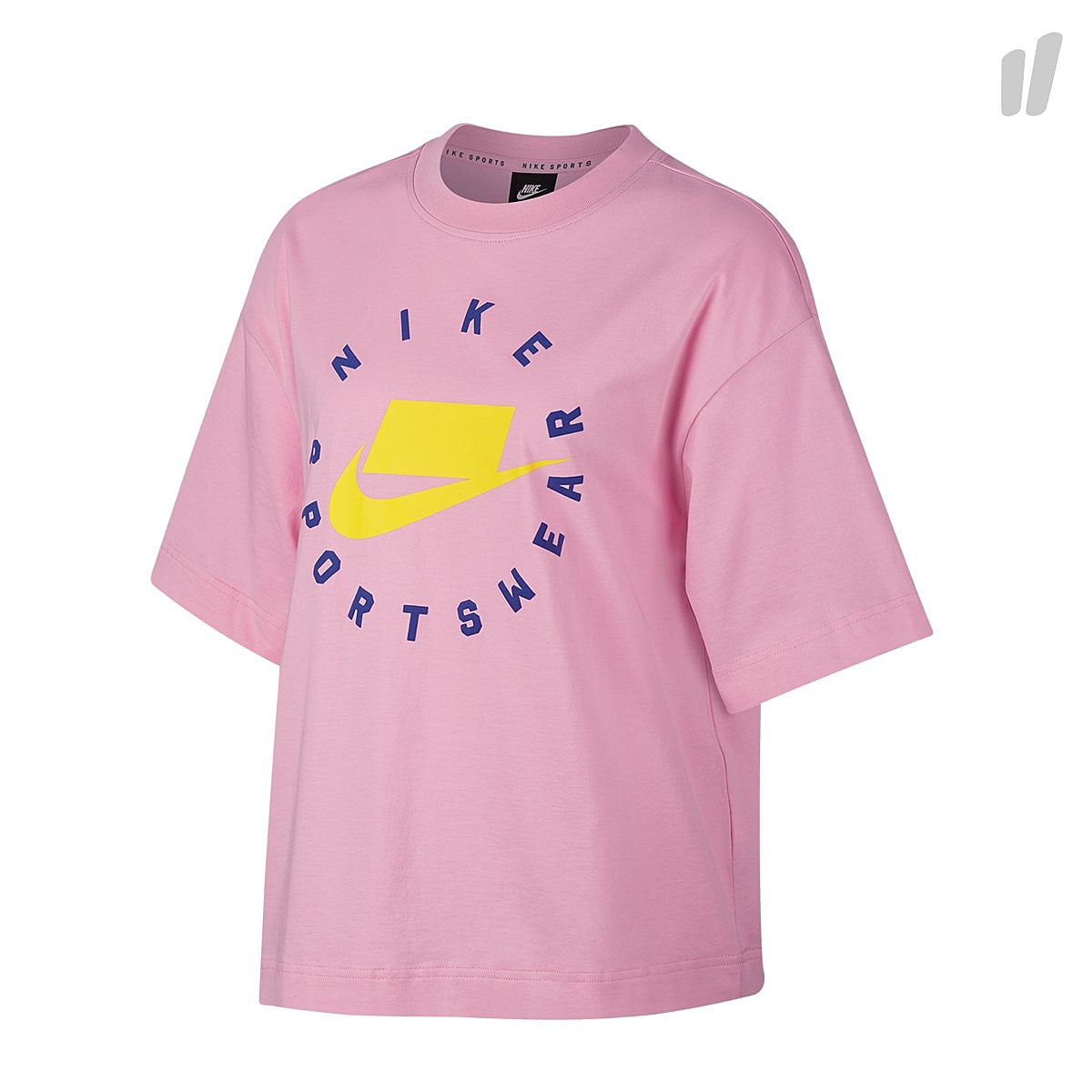 Nike Wmns Sportswear Shirt Pink Rise / Pink Rise / Opti Yellow Shirts AT0566 629 | Overkill