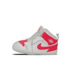 Jordan Air Jordan 1 TD White / Racer Pink - Racer Pink Mid Top Sneakers AT3745 116 | Overkill