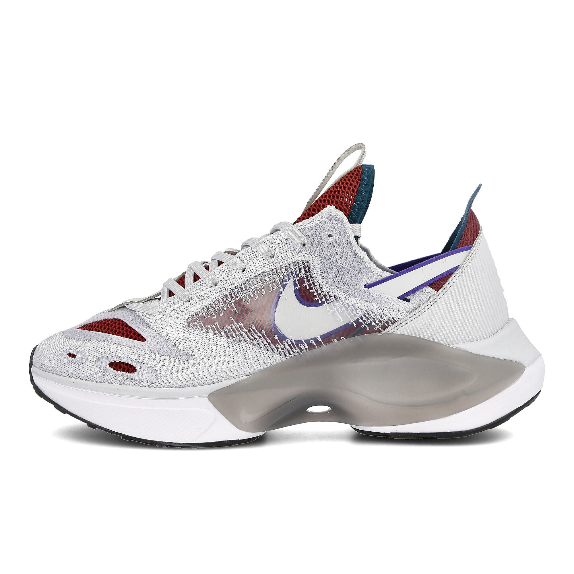 Nike n110 d/ms/x Pure Platinum-Rush Violet - Midnight Turquoise Sneakers AT5405 003 | Overkill