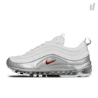 Nike air max 97 qs White / Varsity Red - Metallic Silver - Black Sneakers AT5458 100 | Overkill