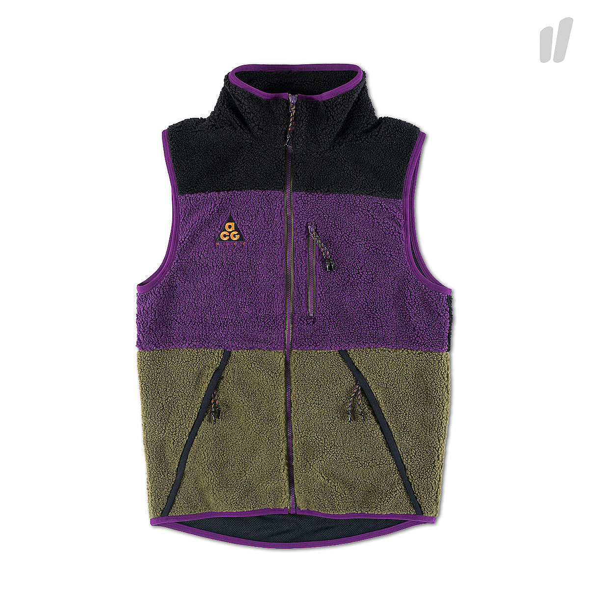 Nike Sportswear ACG Vest Black / Olive Canvas / Night Purple Vests AT5498 010 | Overkill