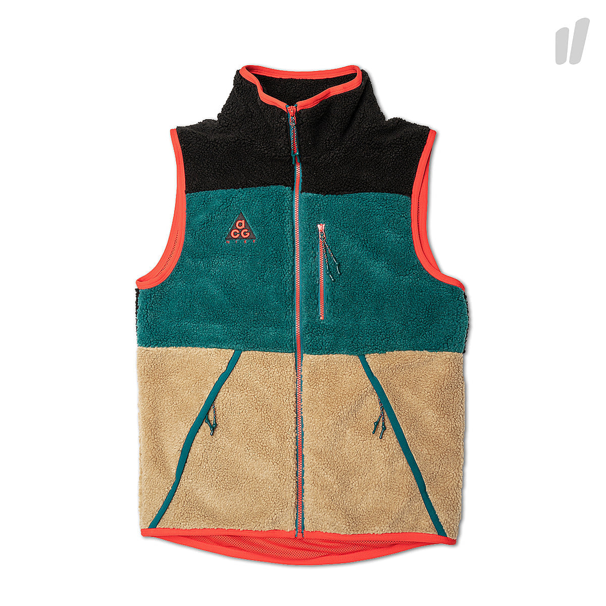 Nike Sportswear ACG Vest Black / Parachute Beige / Geode Teal Vests AT5498 011 | Overkill