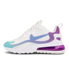 Nike wmns air max 270 react White-Light Blue - Aurora Green Sneakers AT6174 102 | Overkill
