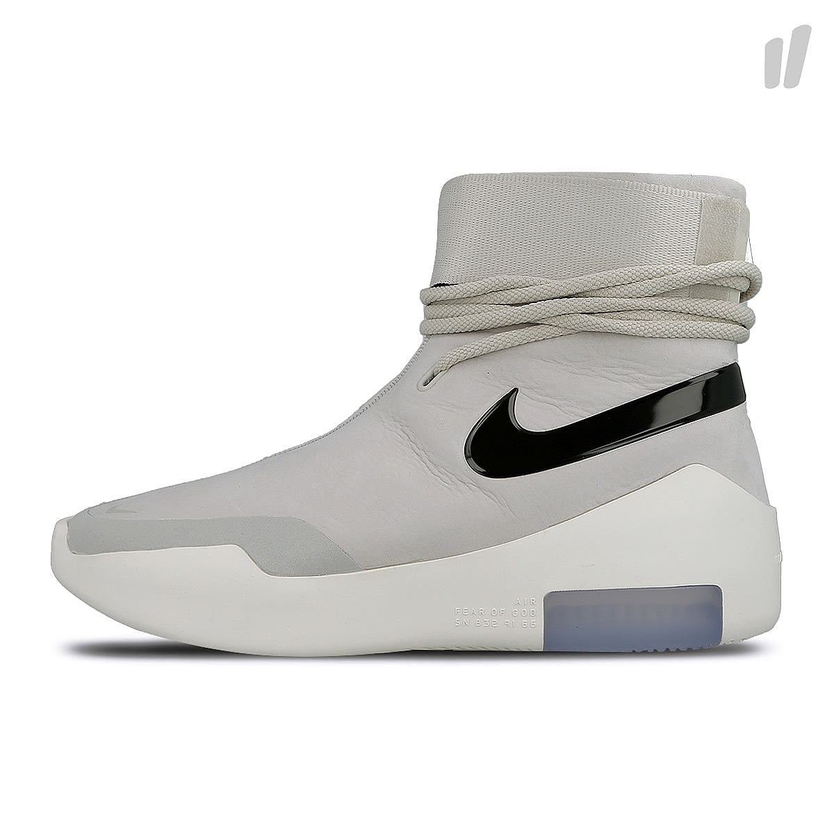 Nike Fear Of God x Nike Air Shoot Around Light Bone / Black Sneakers AT9915 002 | Overkill