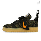 Nike Carhartt WIP x Nike Air Force 1 Utility Low Premium Camo Green-Total Orange - Gum Light Brown Sneakers AV4112 300 | Overkill