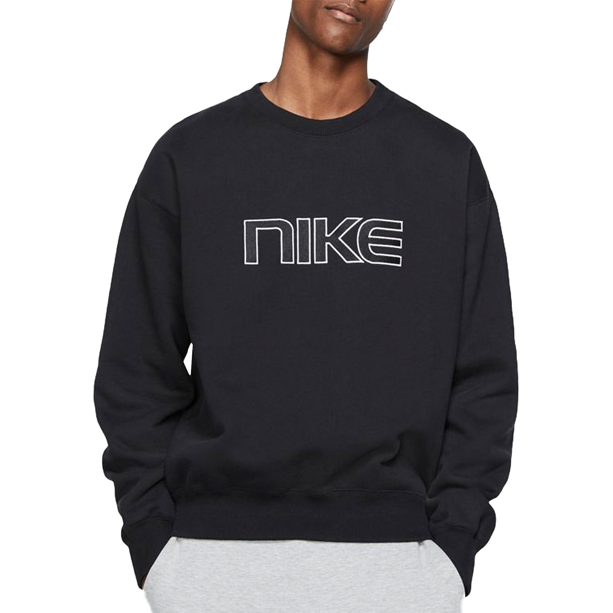 Nike NRG Crew Black Sweatshirts AV8276 010 | Overkill
