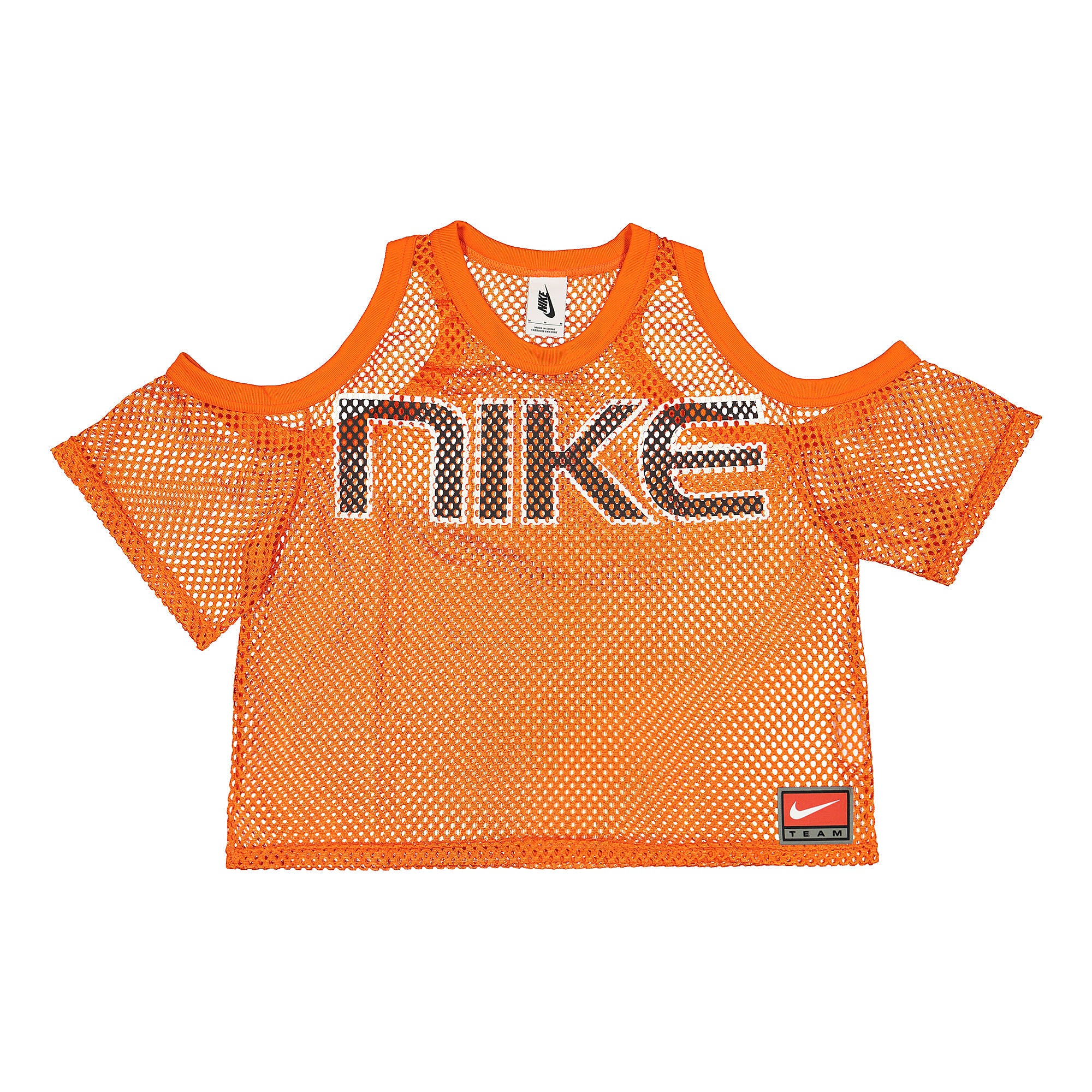 Nike Wmns NRG Mesh Top Safety Orange Tops AV8289 819 | Overkill