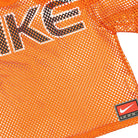Nike Wmns NRG Mesh Top Safety Orange Tops Close-up | Overkill