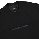 ARYS Padded Pullover Black Sweatshirts Close-up | Overkill
