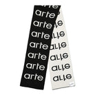 Arte Antwerp Alex Allover Scarf White / Black Scarves AW22-073AC | Overkill