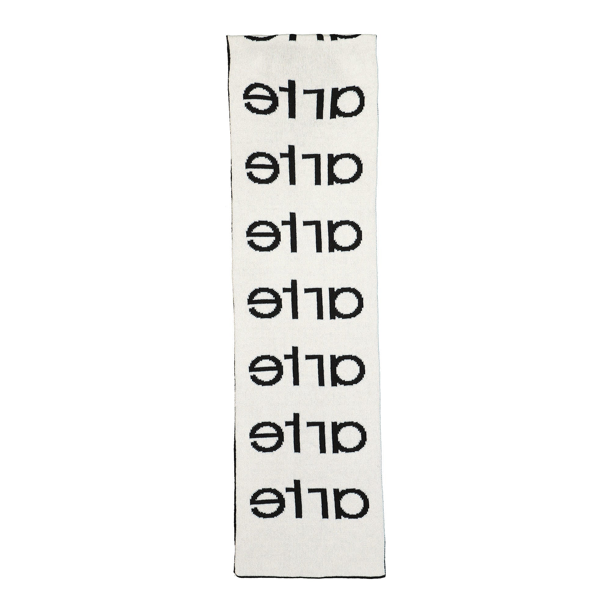 Arte Antwerp Alex Allover Scarf White / Black Scarves Detailfoto | Overkill